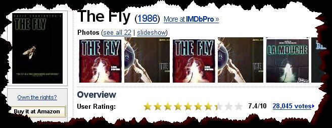 حمل فلم الذبابة The Fly 1986 حائز على الاوسكار مترجم من رفعي Imdb10